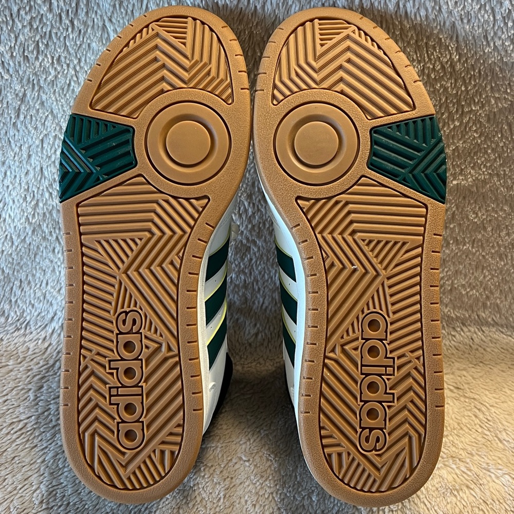 ADIDAS Hoops 3.0 Mid Classic Vintage Look Sneakers - Picture 9 of 13